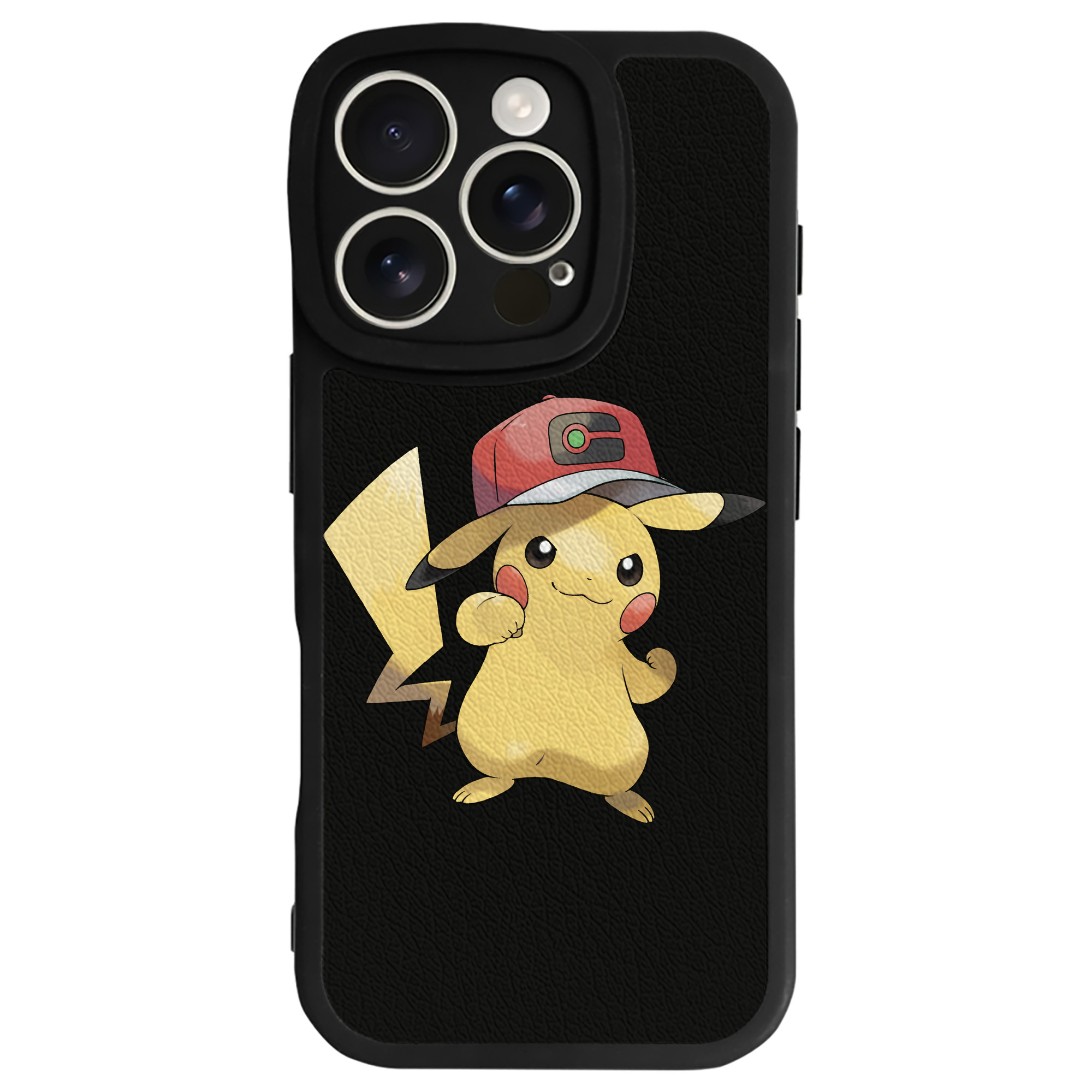 （画像用） ポケットモンスター Pokémon 【iPhone 16シリーズ対応】シリコンスマホケース（レザー調） 材質：シリコン